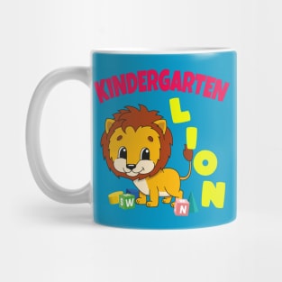 Kindergarten Lion Boys Gift Mug